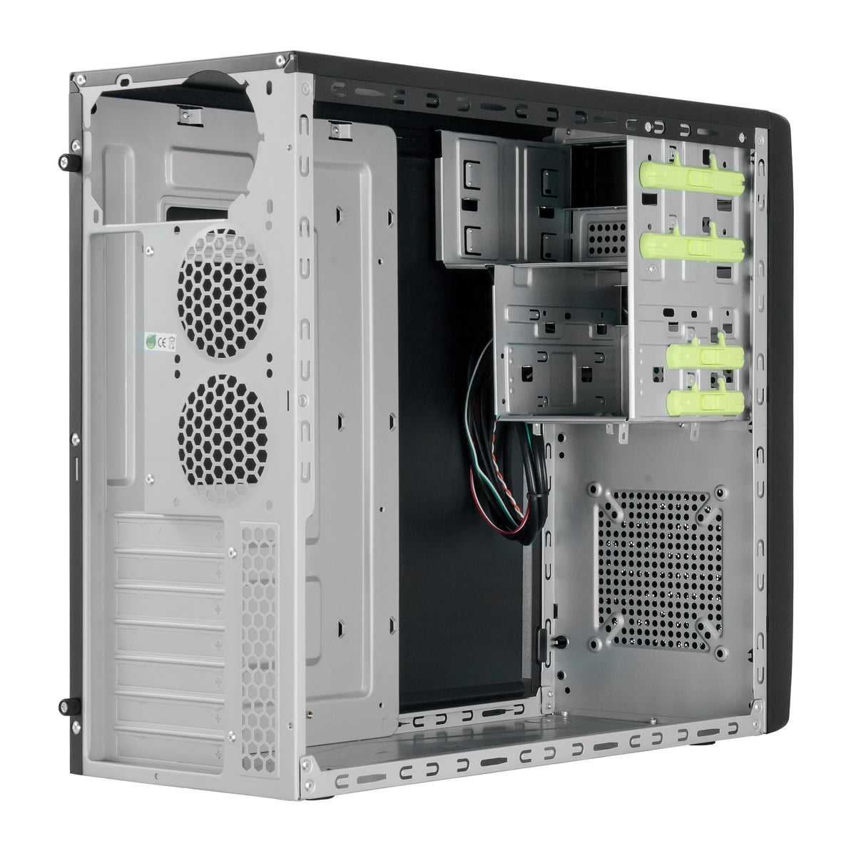 Chieftec CG-04B-OP Computer-Gehäuse Midi Tower Schwarz