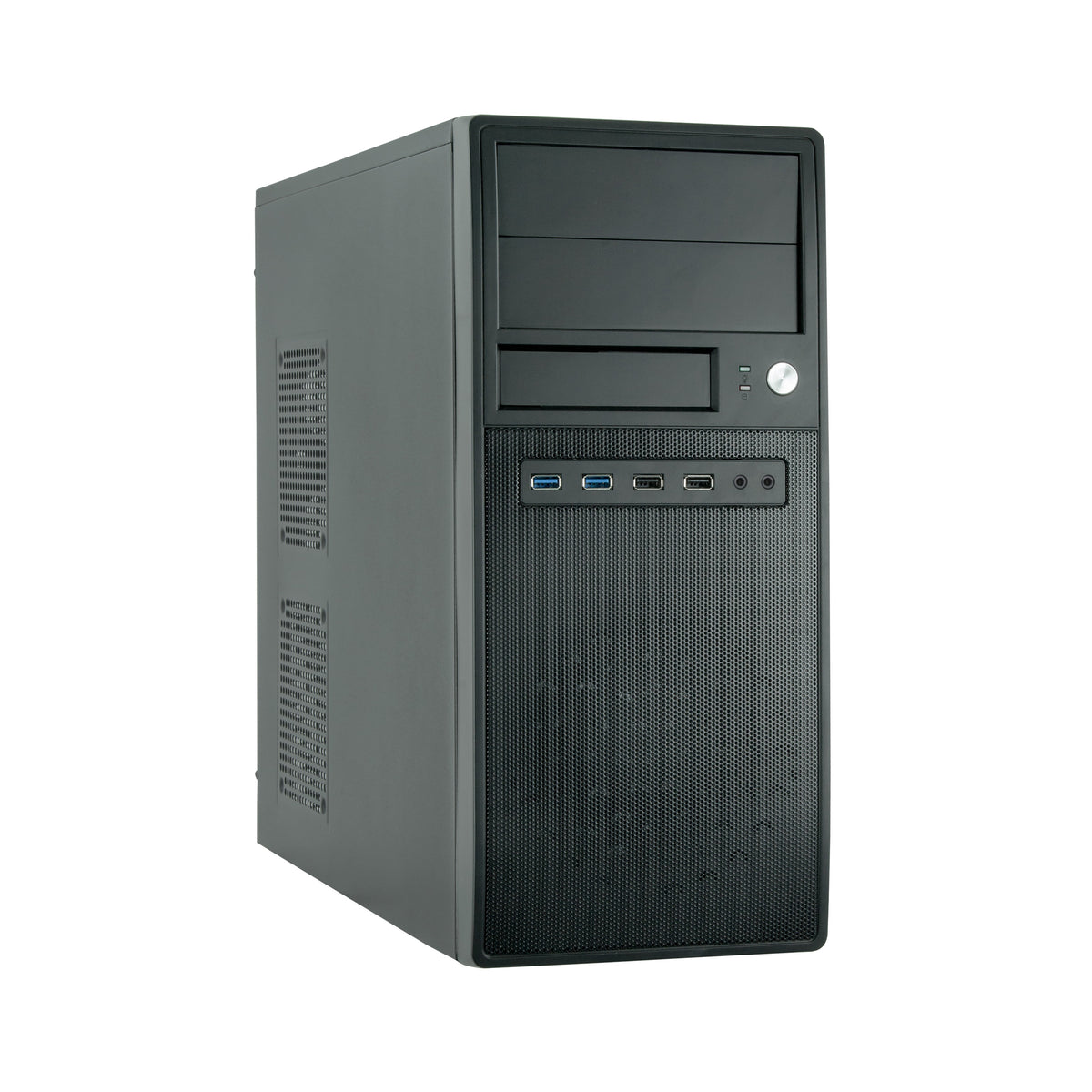 Chieftec CG-04B-OP Computer-Gehäuse Midi Tower Schwarz
