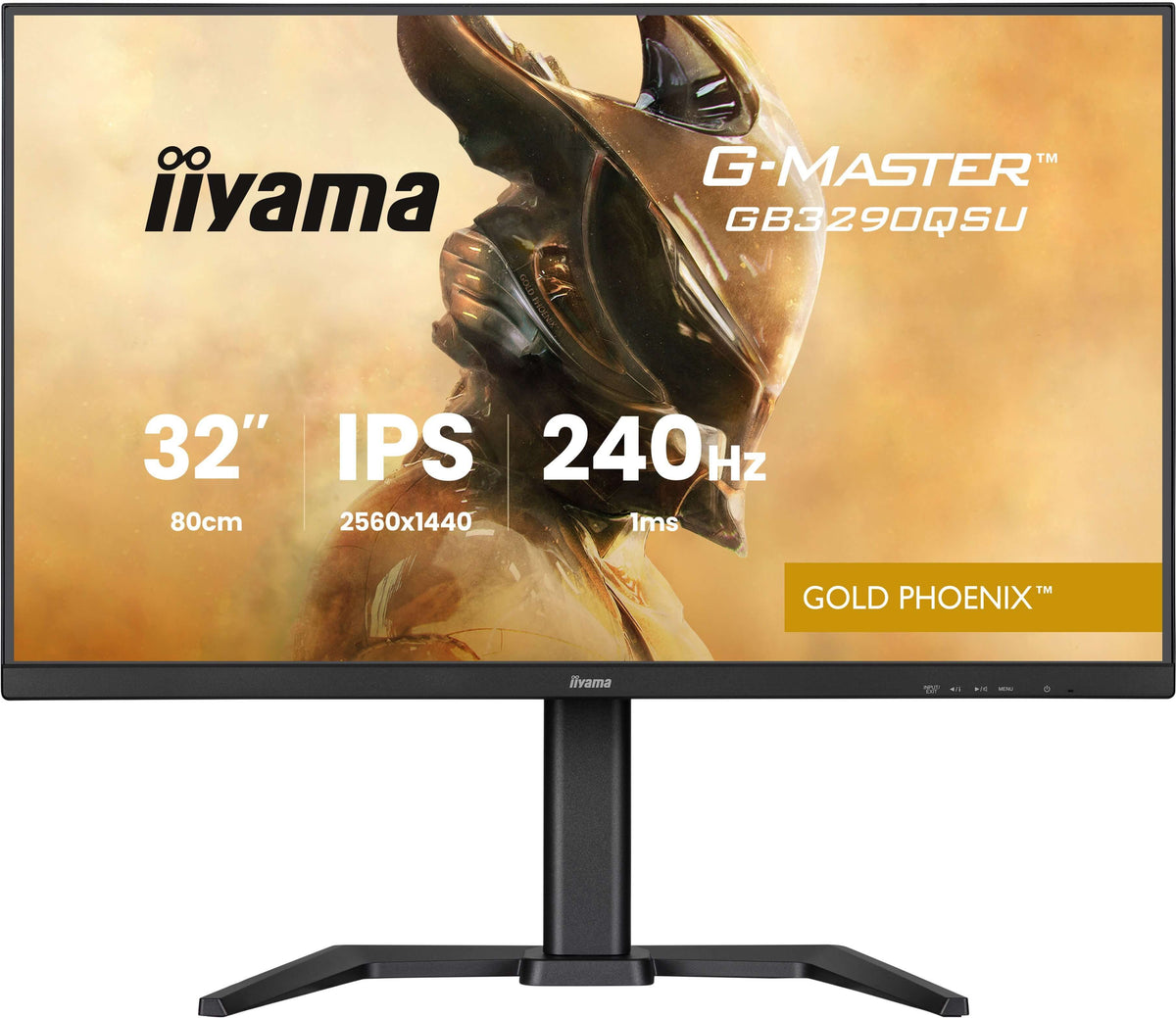 iiyama G-MASTER GB3290QSU-B1 Computerbildschirm 80 cm (31.5") 2560 x 1440 Pixel Quad HD LED Schwarz