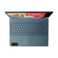 Lenovo Yoga 7 2-in-1 14AKP10 Copilot+ PC AMD Ryzen AI 5 340 Hybrid (2-in-1) 35,6 cm (14") Touchscreen WUXGA 16 GB LPDDR5x-SDRAM 512 GB SSD Wi-Fi 7 (802.11be) Windows 11 Home Deutsch Türkis