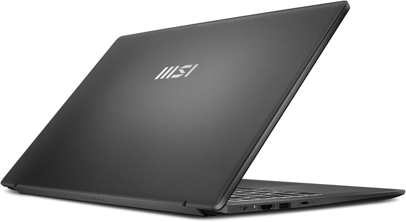 MSI Modern 15 F13MG-802 Intel® Core™ i5 i5-1334U Laptop 39,6 cm (15.6") Full HD 16 GB DDR4-SDRAM 512 GB SSD Wi-Fi 6E (802.11ax) Windows 11 Home Grau