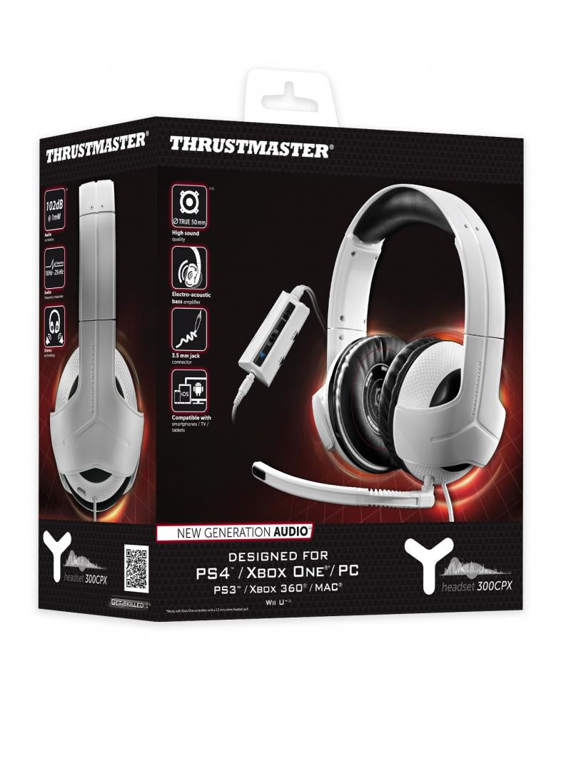 Thrustmaster Y-300CPX Kopfhörer Kabelgebunden Kopfband Gaming Weiß