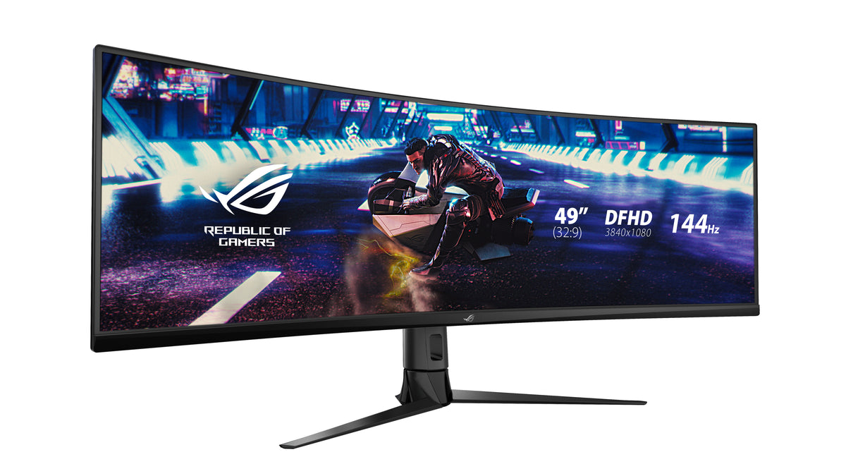ASUS ROG Strix XG49VQ Computerbildschirm 124,5 cm (49") 3840 x 1080 Pixel UltraWide Full HD LED Schwarz