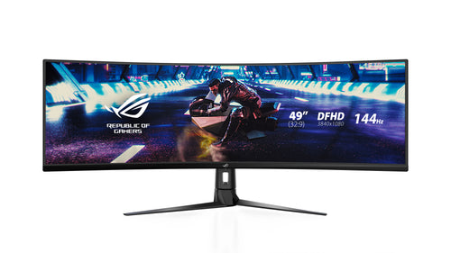ASUS ROG Strix XG49VQ Computerbildschirm 124,5 cm (49") 3840 x 1080 Pixel UltraWide Full HD LED Schwarz