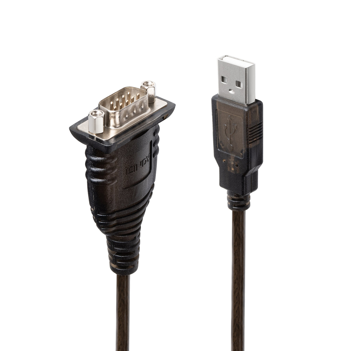 Lindy 43413 Serien-Kabel Grau 1,5 m USB Typ-A RS-232