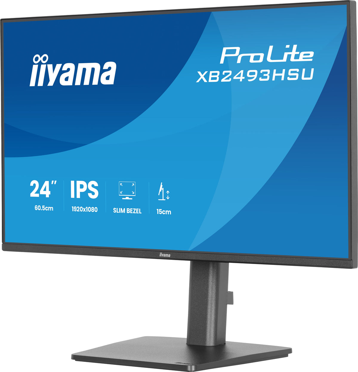 iiyama ProLite XB2493HSU-B1 Computerbildschirm 60,5 cm (23.8") 1920 x 1080 Pixel Full HD LED Schwarz