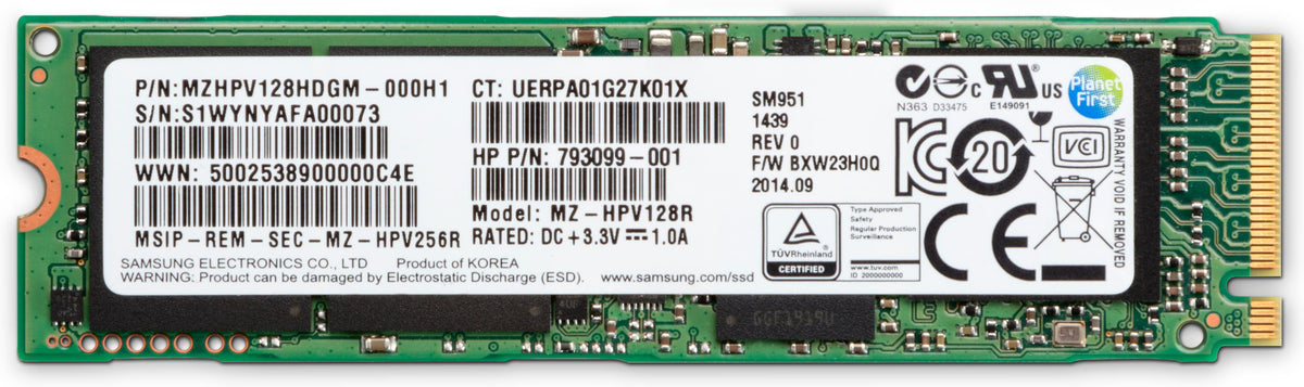 HP Z Turbo Drive 512 GB M.2 PCI Express NVMe TLC