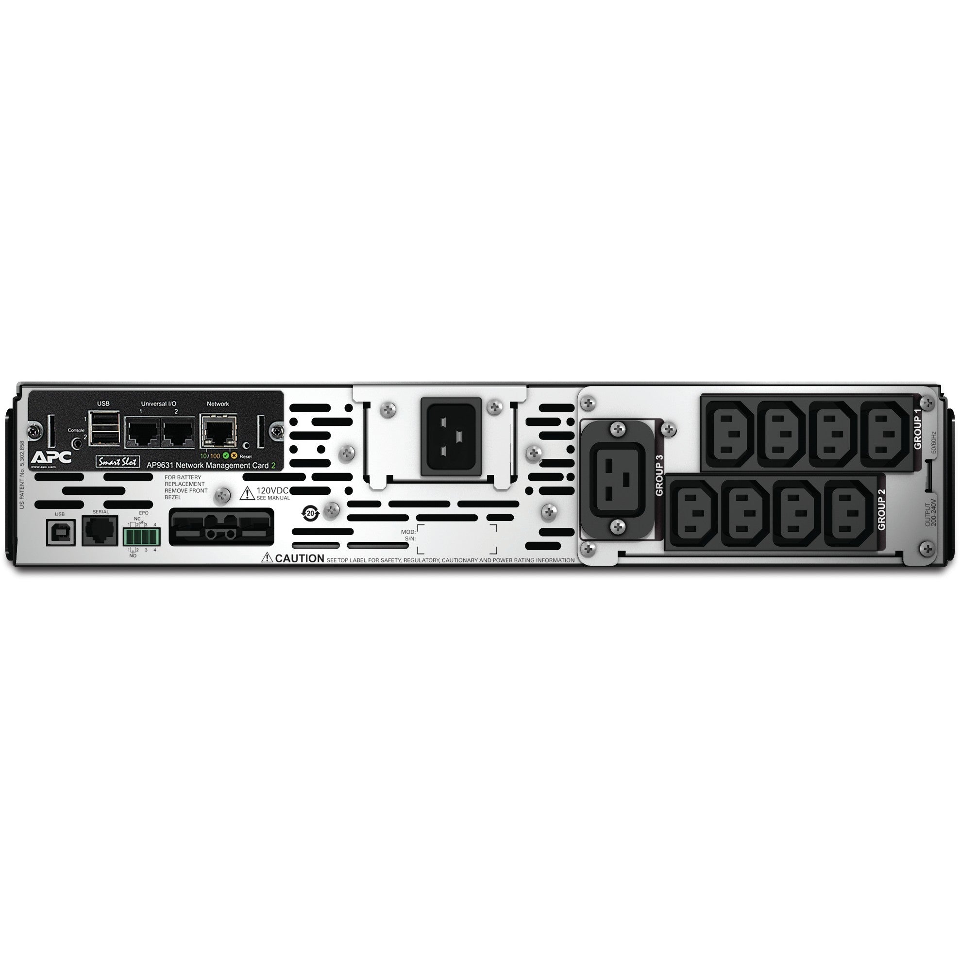 APC Smart-UPS X 3000 Rack/Tower SMX3000RMHV2UNC 3000VA 2700W 2HE