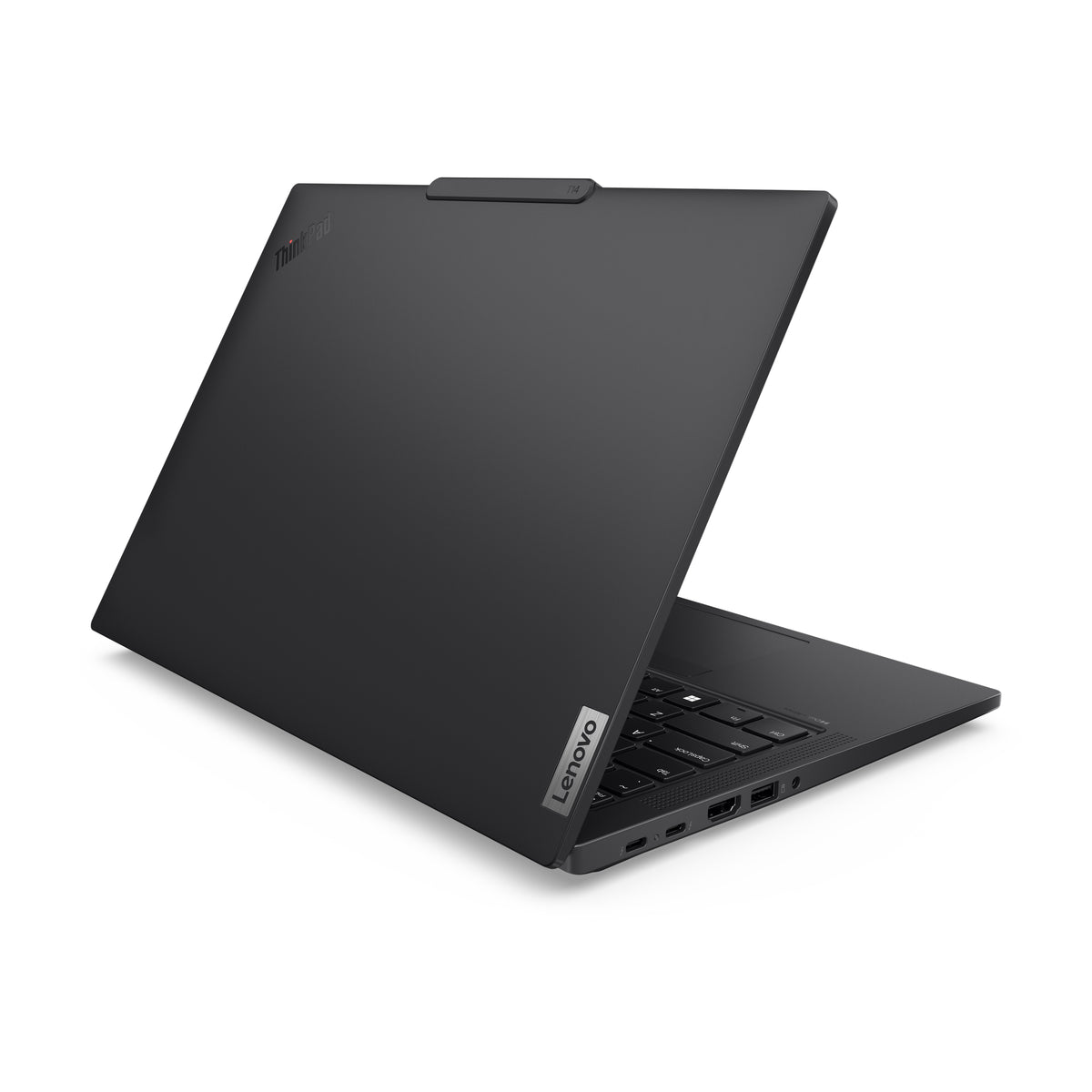 Lenovo ThinkPad T14 Gen 6 (Intel) Intel Core Ultra 7 255U Laptop 35,6 cm (14") WUXGA 64 GB DDR5-SDRAM 1 TB SSD Wi-Fi 6E (802.11ax) Windows 11 Pro Deutsch Schwarz