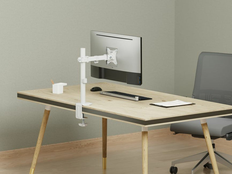 Equip 17"-32" Bewegliche Monitor/LCD-Tischhalterung, Weiß