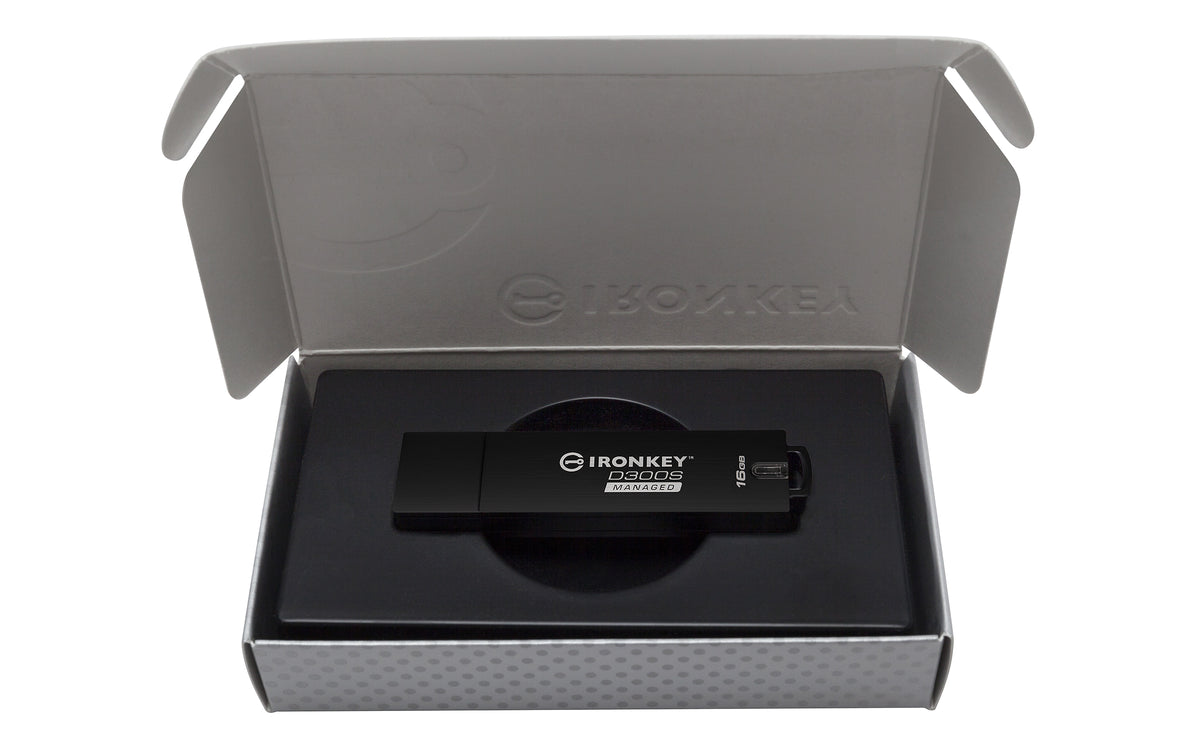 Kingston Technology IronKey 16GB D300S AES 256 XTS verschlüsselter USB-Stick