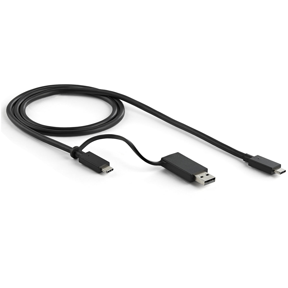 StarTech.com Universale Laptop Dockingstation, Hybrid USB-C & USB-A Dock, Dual 4K DP & HDMI, 100W PD, Mac / Windows / Chrome OS, 4x USB 5Gbps Hub, GbE