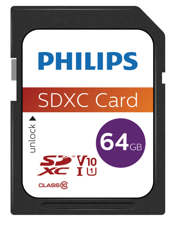 Philips FM64SD55B 64 GB SDXC UHS-I Klasse 10