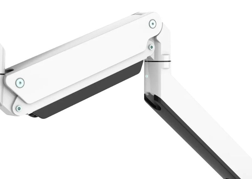 Neomounts NM-D775DX3WHITE Flachbildschirm-Tischhalterung 68,6 cm (27") Tisch/Bank Weiß