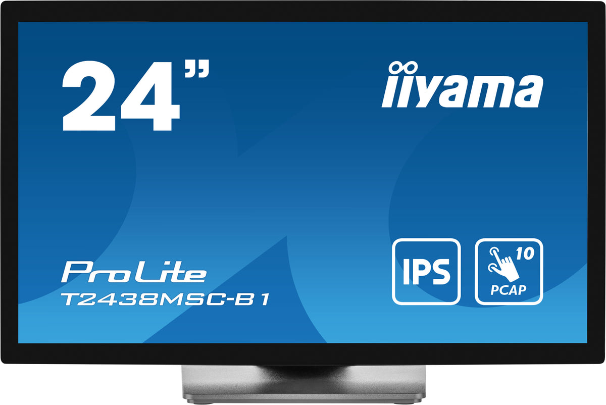 iiyama ProLite T2438MSC-B1 Computerbildschirm 60,5 cm (23.8") 1920 x 1080 Pixel Full HD LED Touchscreen Schwarz