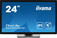 iiyama ProLite T2438MSC-B1 Computerbildschirm 60,5 cm (23.8") 1920 x 1080 Pixel Full HD LED Touchscreen Schwarz