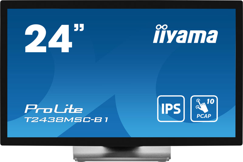 iiyama ProLite T2438MSC-B1 Computerbildschirm 60,5 cm (23.8") 1920 x 1080 Pixel Full HD LED Touchscreen Schwarz
