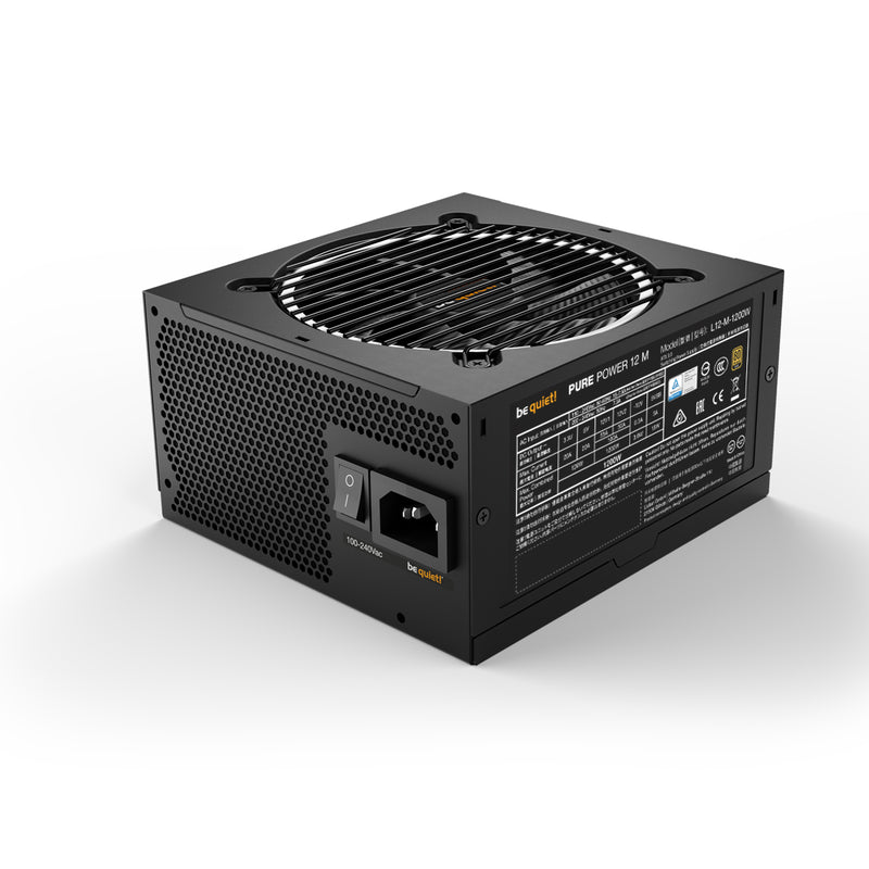 be quiet! PURE POWER 12 M | 1200W Netzteil 20+4 pin ATX ATX Schwarz