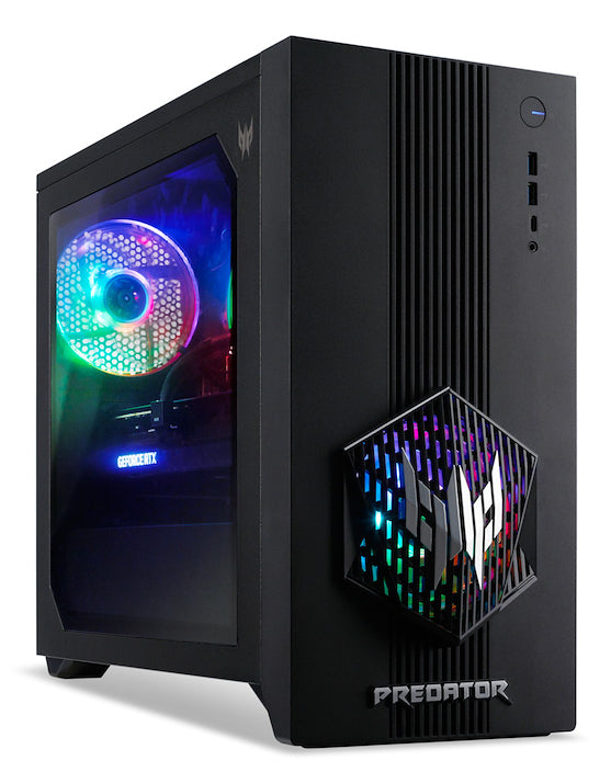Acer Predator PO3-665_H810 Intel Core Ultra 7 265F 32 GB DDR5-SDRAM 1 TB SSD NVIDIA GeForce RTX 5070 Windows 11 Home Desktop PC Schwarz