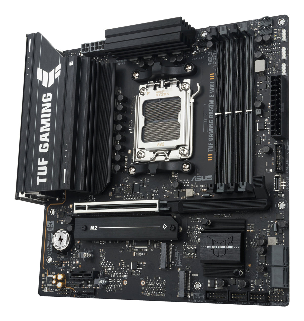 ASUS TUF GAMING B850M-E WIFI AMD B850 Sockel AM5 micro ATX