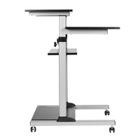 LogiLink BP0070 Computertisch Schwarz, Grau