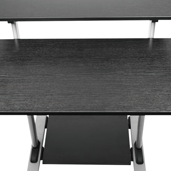 LogiLink BP0070 Computertisch Schwarz, Grau
