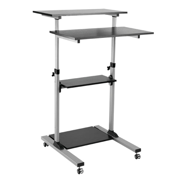 LogiLink BP0070 Table d'ordinateur Noir, Gris