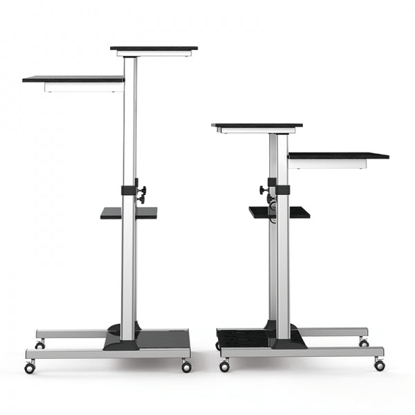 LogiLink BP0070 Computertisch Schwarz, Grau
