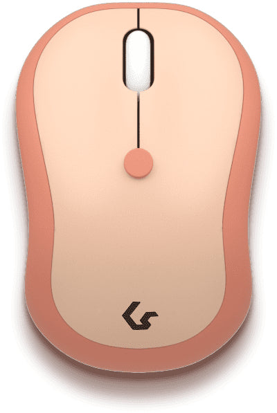 KeySonic KSKM-5200M-RF (DE), Maus-Tastatur-Set, Mini Tastatur, runde Tasten, Kunststoff, Mehrfarbig sand/cremefabig,Kabellos - mit 2.4 GHz Funkverbindung