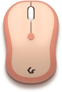 KeySonic KSKM-5200M-RF (DE), Maus-Tastatur-Set, Mini Tastatur, runde Tasten, Kunststoff, Mehrfarbig sand/cremefabig,Kabellos - mit 2.4 GHz Funkverbindung