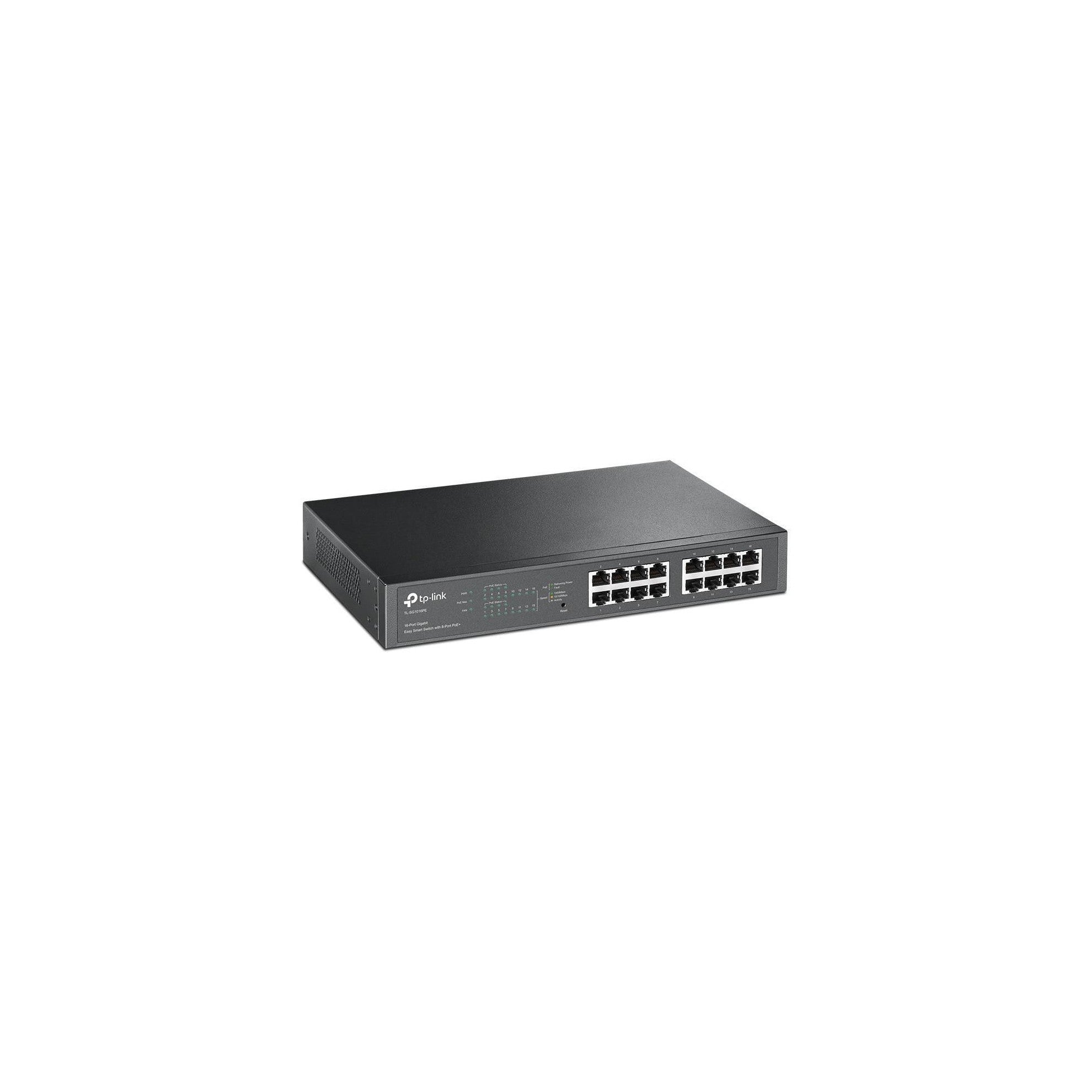 TP-Link TL-SG1016PE: 16Port, 8 PoE ports