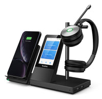 Yealink WH66 Dual UC Kopfhörer Kabellos Kopfband Büro/Callcenter USB Typ-A Bluetooth Ladestation Schwarz