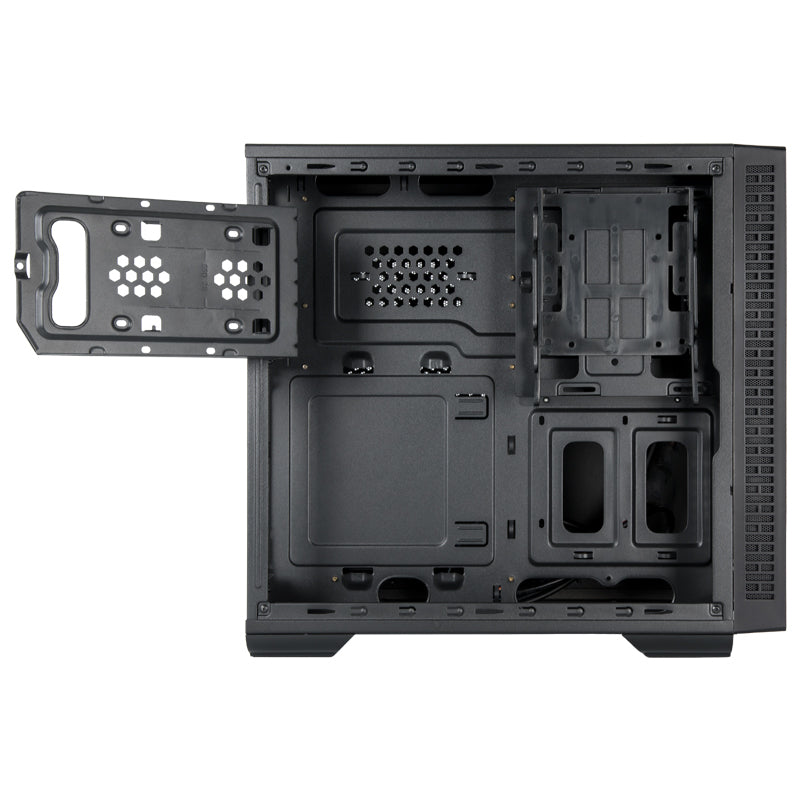 Chieftec UK-02B-OP Computer-Gehäuse Cube Schwarz