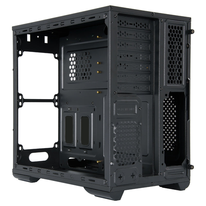 Chieftec UK-02B-OP Computer-Gehäuse Cube Schwarz