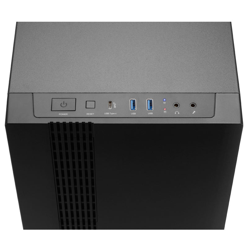 Chieftec UK-02B-OP Computer-Gehäuse Cube Schwarz
