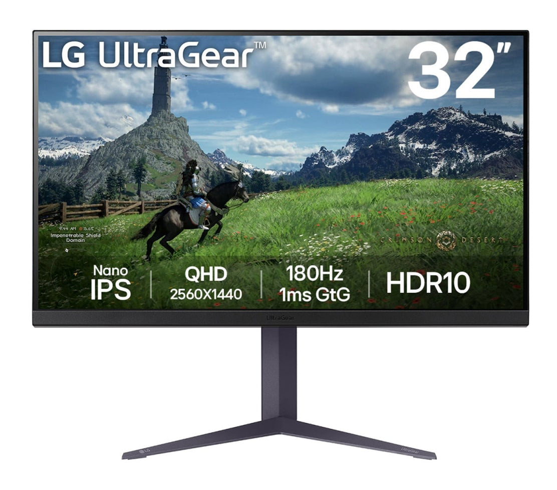 LG 32GS85QX-B Computerbildschirm 81,3 cm (32") 2560 x 1440 Pixel Quad HD Schwarz