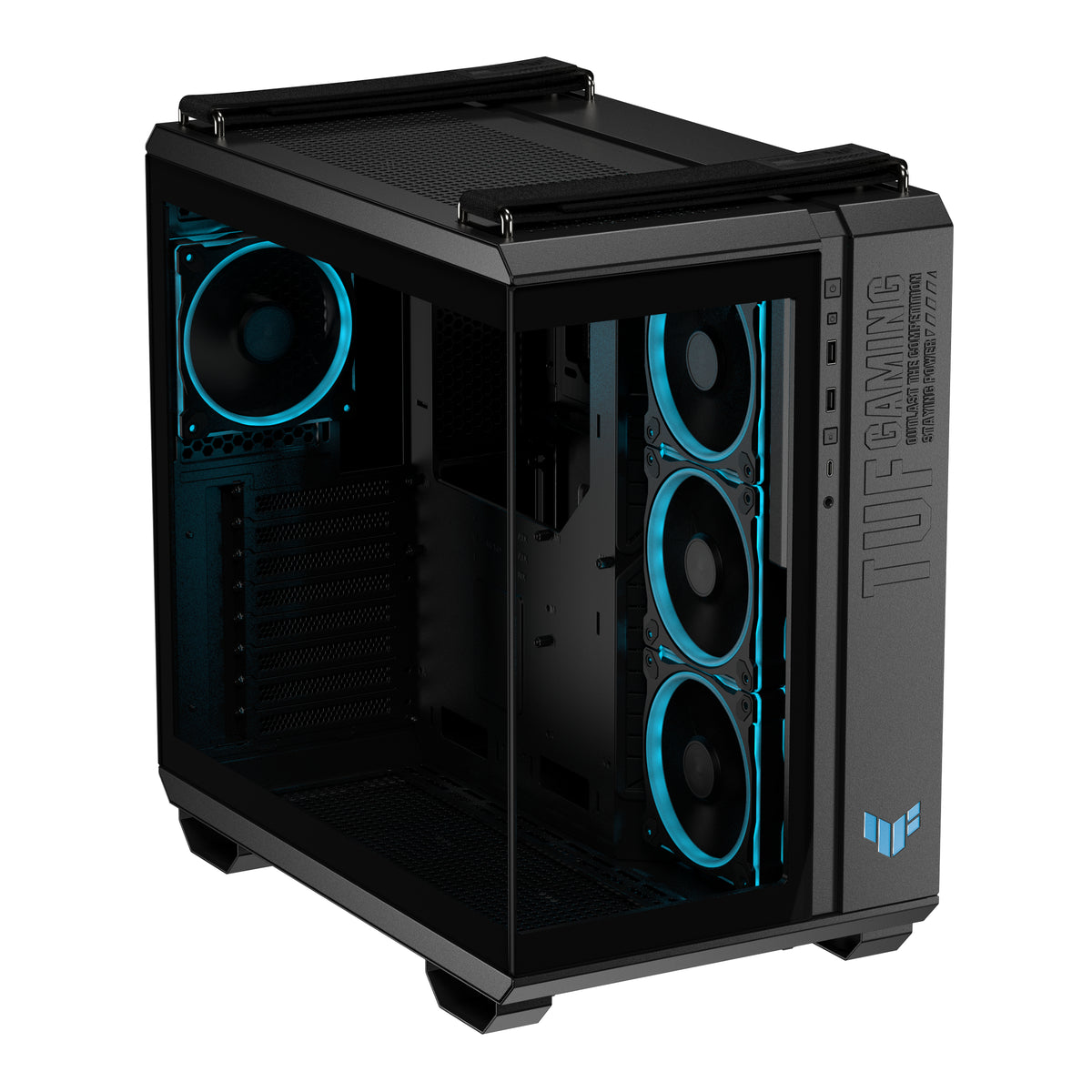 ASUS TUF GAMING GT502 Horizon TG ARGB Black Midi Tower Schwarz