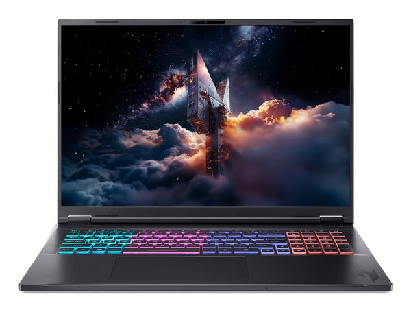 Acer Nitro 18 AI AMD AN18-61-R968 Copilot+ PC AMD Ryzen AI 9 365 Laptop 45,7 cm (18") WQXGA 32 GB DDR5-SDRAM 1 TB SSD NVIDIA GeForce RTX 5070 Wi-Fi 6E (802.11ax) Windows 11 Home Deutsch Schwarz