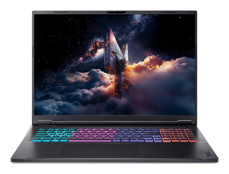 Acer Nitro 18 AI AMD AN18-61-R2CL Copilot+ PC AMD Ryzen AI 7 350 Laptop 45,7 cm (18") WQXGA 16 GB DDR5-SDRAM 1 TB SSD NVIDIA GeForce RTX 5070 Wi-Fi 6E (802.11ax) Windows 11 Home Deutsch Schwarz