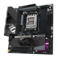 GIGABYTE B850M AORUS ELITE WIFI6E Mainboard – AMD Ryzen 9000 Serie Prozessoren, digitales 12+2+2 Phasen VRM, bis zu 8200 MHz DDR5 (O.C.), 1x PCIe 5.0 + 1x PCIe 4.0 M.2, Wi-Fi 6E, 2.5 GbE LAN, USB 3.2 Gen 2