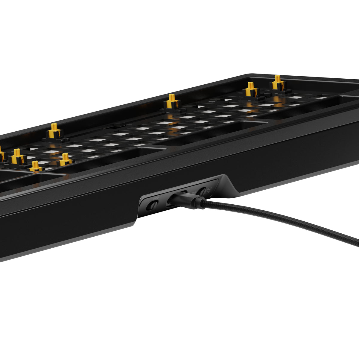 Glorious Gaming GMMK 3 PRO 100% Barebones Tastatur Haus USB Nein Schwarz
