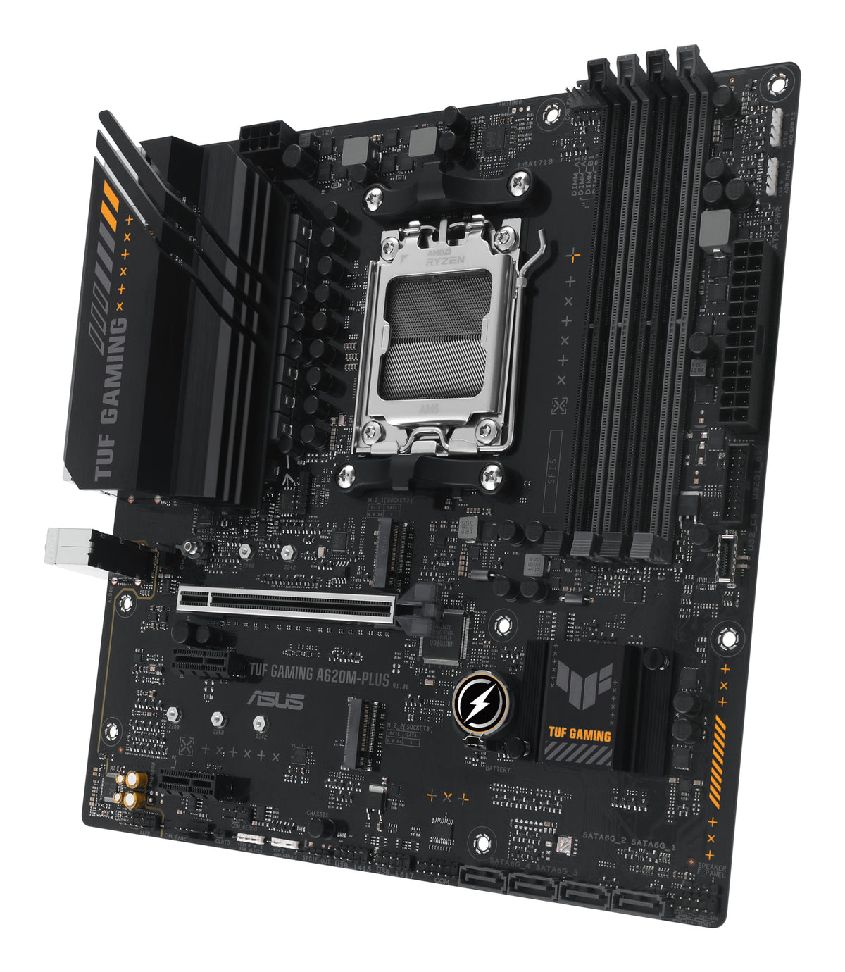 ASUS TUF GAMING A620M-PLUS AMD A620 Sockel AM5 micro ATX
