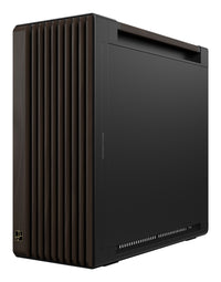 ASUS ProArt PA602 Wood Edition Modern Black - Tempered Glass Panel Midi Tower Schwarz, Holz