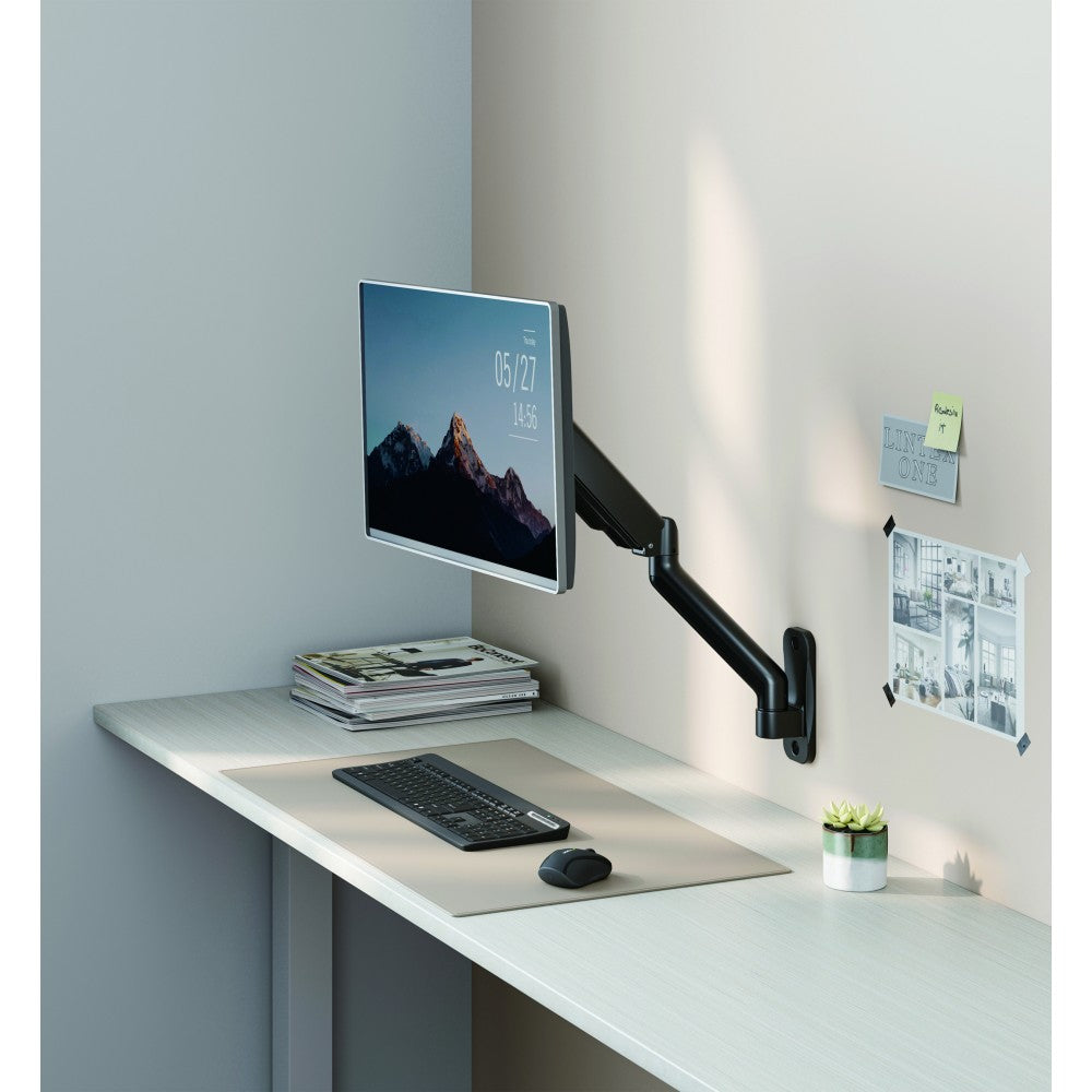 Techly ICA-LCD G112E Flachbildschirm-Tischhalterung 81,3 cm (32") Wand Schwarz