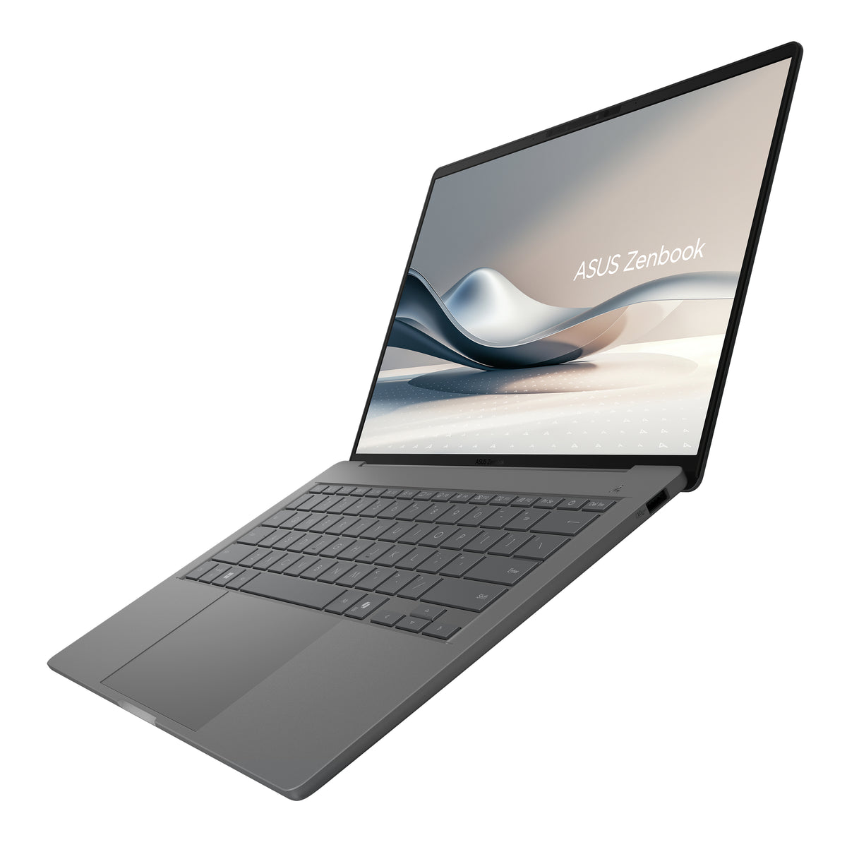 ASUS Zenbook A14 UX3407NA-QD045W Snapdragon X2E-88-100 Laptop 35,6 cm (14") WUXGA 32 GB LPDDR5x-SDRAM 1 TB SSD Wi-Fi 7 (802.11be) Windows 11 Home Grau