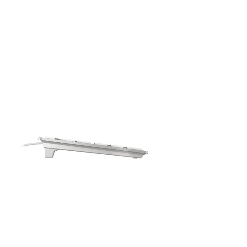 CHERRY KC 6000 SLIM FOR MAC Tastatur Büro USB QWERTY US Englisch Silber