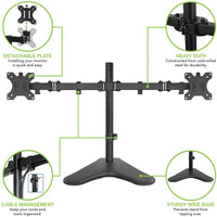 Techly ICA-LCD 2524 Flachbildschirm-Tischhalterung 81,3 cm (32") Tisch/Bank Schwarz