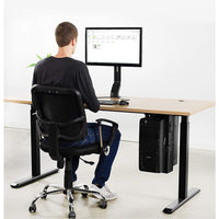 Techly ICA-CS 66 PC-Halterung PC-Halterung unter dem Schreibtisch Schwarz