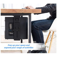 Techly ICA-CS 66 PC-Halterung PC-Halterung unter dem Schreibtisch Schwarz