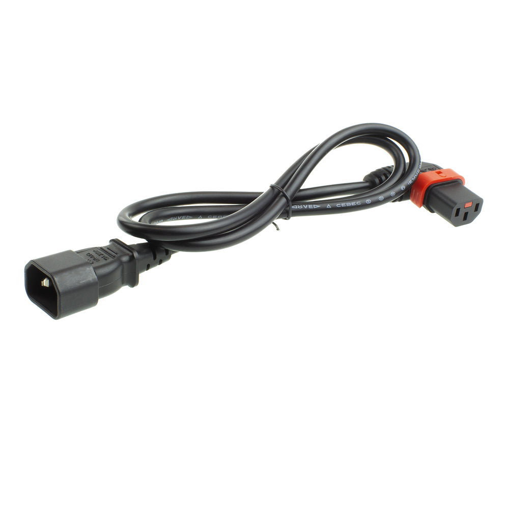 ACT AK5270 Stromkabel Schwarz 1 m C14-Koppler C13-Koppler